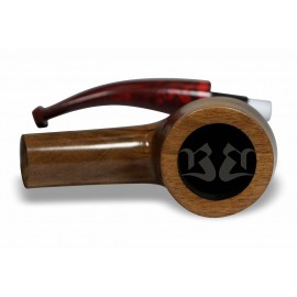 Cachimbo Bertoldi Elite Grande Natural com Filtro 9mm